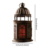 Maxbell Decorative Candle Lantern Home Decor for Dining Room Pathway Events Parities Black