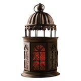 Maxbell Decorative Candle Lantern Home Decor for Dining Room Pathway Events Parities Black