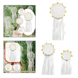 Maxbell Wedding Bell Lace Wall Hanging Ornament Accessory for Bedroom Decor Romantic Diameter 20cm