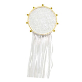 Maxbell Wedding Bell Lace Wall Hanging Ornament Accessory for Bedroom Decor Romantic Diameter 20cm