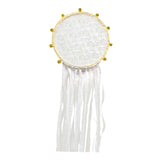 Maxbell Wedding Bell Lace Wall Hanging Ornament Accessory for Bedroom Decor Romantic Diameter 20cm