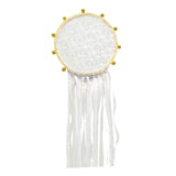 Maxbell Wedding Bell Lace Wall Hanging Ornament Accessory for Bedroom Decor Romantic Diameter 20cm