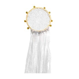 Maxbell Wedding Bell Lace Wall Hanging Ornament Accessory for Bedroom Decor Romantic Diameter 15cm