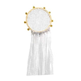 Maxbell Wedding Bell Lace Wall Hanging Ornament Accessory for Bedroom Decor Romantic Diameter 15cm