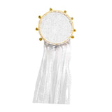 Maxbell Wedding Bell Lace Wall Hanging Ornament Accessory for Bedroom Decor Romantic Diameter 15cm