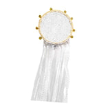 Maxbell Wedding Bell Lace Wall Hanging Ornament Accessory for Bedroom Decor Romantic Diameter 15cm