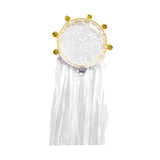 Maxbell Wedding Bell Lace Wall Hanging Ornament Accessory for Bedroom Decor Romantic Diameter 10cm