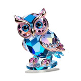 Maxbell Owl Ornament Animal Gift Acrylic Modern Accents for Cabinet Office Bookshelf