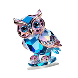 Maxbell Owl Ornament Animal Gift Acrylic Modern Accents for Cabinet Office Bookshelf