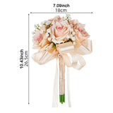 Maxbell Wedding Bridal Bouquet Decor for Rehearsal Dinner Bridal Shower Toss Bouquet