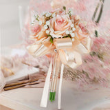 Maxbell Wedding Bridal Bouquet Decor for Rehearsal Dinner Bridal Shower Toss Bouquet
