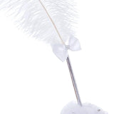 Maxbell Feather Pen White Wedding Signing Pen for School Office Artwork Party Favors