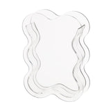 Maxbell Acrylic Hydroponic Vase Modern Centerpiece Flower Vase for Table Living Room Transparent
