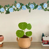 Maxbell Artificial Floral Garland Hanging Rose Garland for Wedding Christmas Outdoor