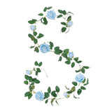 Maxbell Artificial Floral Garland Hanging Rose Garland for Wedding Christmas Outdoor