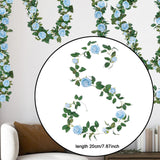 Maxbell Artificial Floral Garland Hanging Rose Garland for Wedding Christmas Outdoor