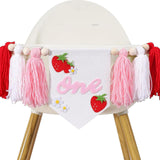 Maxbell 1ST Birthday Highchair Banner Birthday Accessories Decorative Photo Backdrop