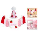 Maxbell 1ST Birthday Highchair Banner Birthday Accessories Decorative Photo Backdrop