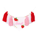 Maxbell 1ST Birthday Highchair Banner Birthday Accessories Decorative Photo Backdrop