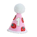 Maxbell Strawberry First Birthday Hat Themed Party Supplies Sweet 1ST Birthday Crown
