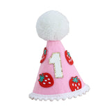 Maxbell Strawberry First Birthday Hat Themed Party Supplies Sweet 1ST Birthday Crown