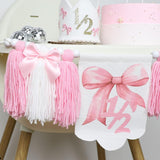 Maxbell High Chair Banner Wall Decor Home Decoration Half Birthday Party Decorations