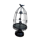 Maxbell Bird Cage Candle Holder Elegant Tealight Holder for Wedding Birthday Holiday Black