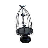 Maxbell Bird Cage Candle Holder Elegant Tealight Holder for Wedding Birthday Holiday Black