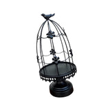 Maxbell Bird Cage Candle Holder Elegant Tealight Holder for Wedding Birthday Holiday Black