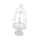 Maxbell Bird Cage Candle Holder Elegant Tealight Holder for Wedding Birthday Holiday White