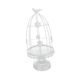 Maxbell Bird Cage Candle Holder Elegant Tealight Holder for Wedding Birthday Holiday White