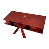 Maxbell Fillable Flower Gift Box I Love You Packaging Boxes for Birthday Mother's Day Red