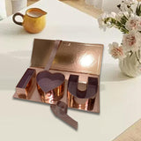 Maxbell Fillable Flower Gift Box I Love You Packaging Boxes for Birthday Mother's Day Gold