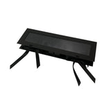 Maxbell Grad Empty Flower Box Cardboard Floral Packaging for Anniversary Party Candy black