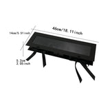 Maxbell Grad Empty Flower Box Cardboard Floral Packaging for Anniversary Party Candy black