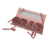 Maxbell Grad Empty Flower Box Cardboard Floral Packaging for Anniversary Party Candy pink
