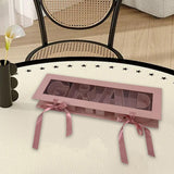 Maxbell Grad Empty Flower Box Cardboard Floral Packaging for Anniversary Party Candy pink