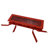 Maxbell Grad Empty Flower Box Cardboard Floral Packaging for Anniversary Party Candy red