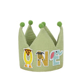 Maxbell Crown Hat Home Decoration Birthday Accessories Photo Props High Chair Banner With Number Hat