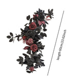 Maxbell Wedding Arch Flower Silk Flower Sturdy Decorative for Chair Sweetheart Table Style A