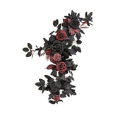 Maxbell Wedding Arch Flower Silk Flower Sturdy Decorative for Chair Sweetheart Table Style A