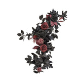 Maxbell Wedding Arch Flower Silk Flower Sturdy Decorative for Chair Sweetheart Table Style A