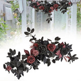 Maxbell Wedding Arch Flower Silk Flower Sturdy Decorative for Chair Sweetheart Table Style A