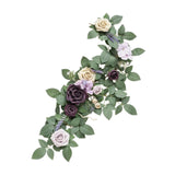 Maxbell Wedding Arch Flower Silk Flower Sturdy Decorative for Chair Sweetheart Table Style B