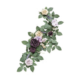 Maxbell Wedding Arch Flower Silk Flower Sturdy Decorative for Chair Sweetheart Table Style B