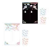 Maxbell Baby Gender Reveal Board Novelty Baby Birthday Supplies Boy Girl Voting Game White