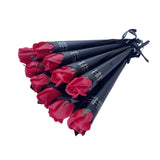 Maxbell 10Pcs Rose Bouquets Romantic for Special Occassions Birthday Congratulations Red