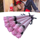 Maxbell 10Pcs Rose Bouquets Romantic for Special Occassions Birthday Congratulations Pink