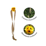 Maxbell Artificial Sunflower Hanging Decor Gift Decoration for Family Summer Holiday