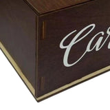 Maxbell Wedding Card Box Anniversaries with Slot Event Engagement Wooden Card Holder